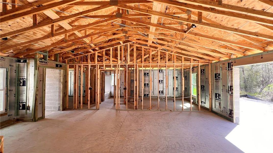 In-progress construction of a new home in , Brooksville, FL (Image 12).