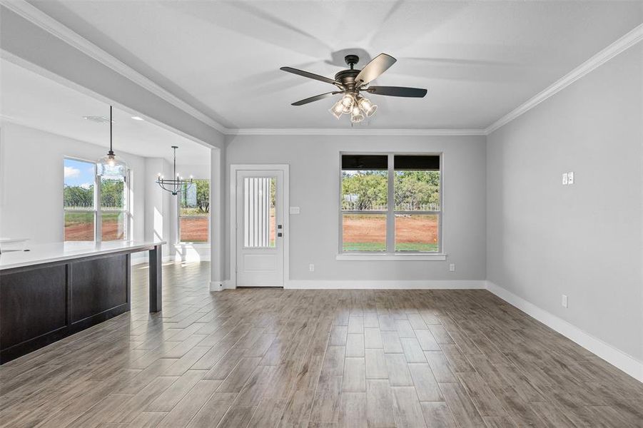 Spacious, unfurnished interior of a new home in , Millsap (Image 17).