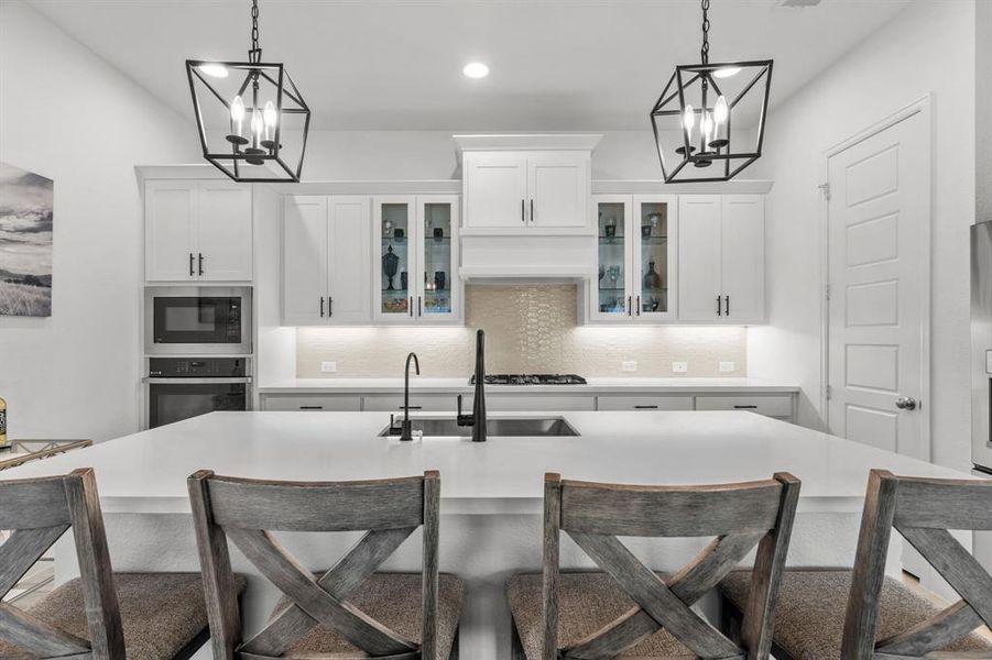 Furnished interior view inside a new home in , Fort Worth (Image 13).