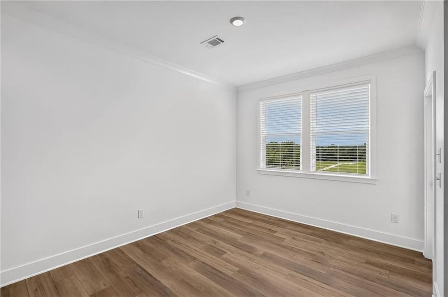 Spacious, unfurnished interior of a new home in Estates at Yellow Creek, Cumming (Image 19). Spacious, unfurnished interior of a new home in Estates at Yellow Creek, Cumming (Image 19).