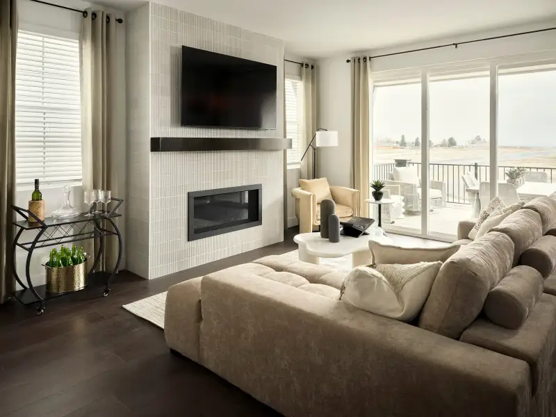 Furnished interior view inside a new home in Uplands, Westminster (Image 4).
