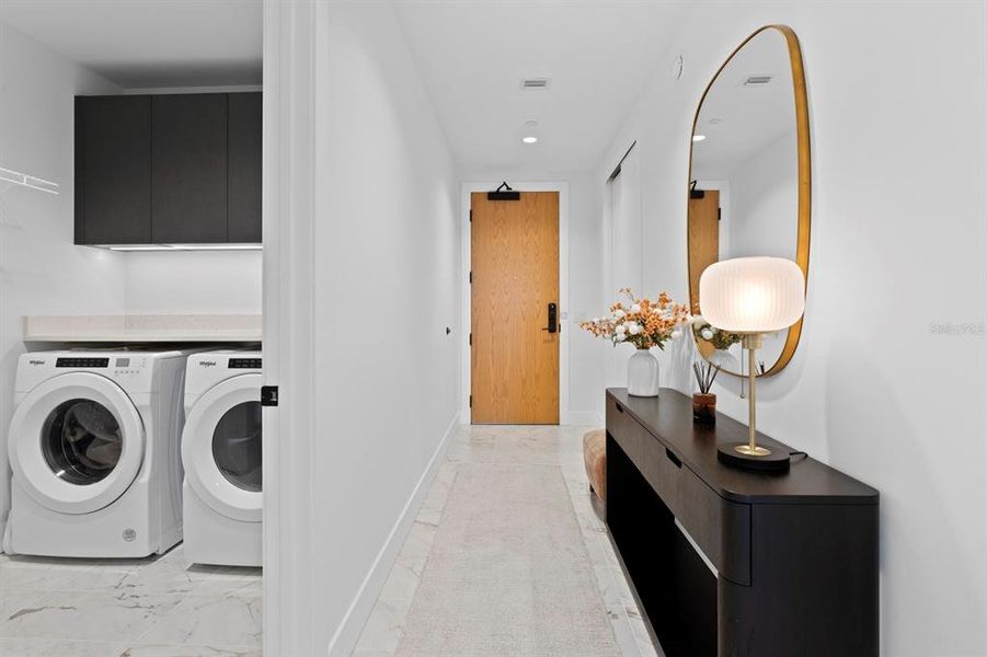 Furnished interior view inside a new home in , St. Petersburg (Image 31).