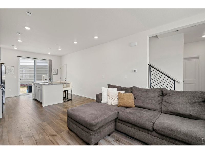 Furnished interior view inside a new home in Thompson River Ranch, Johnstown (Image 14).