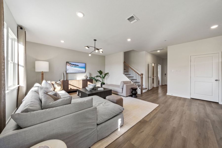 Furnished interior view inside a new home in Skyview, Belton (Image 16).