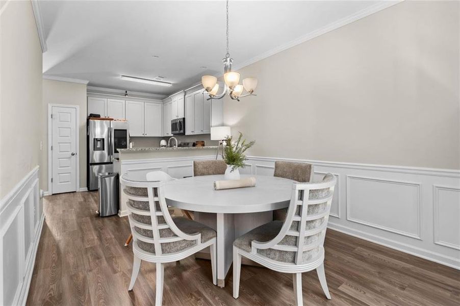 Furnished interior view inside a new home in , Dallas (Image 30). Furnished interior view inside a new home in , Dallas (Image 30).