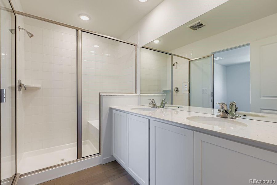 Furnished interior view inside a new home in , Thornton (Image 5).