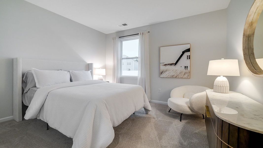 Furnished interior view inside a new home in The Retreat at East Argent, Ridgeland (Image 20). Furnished interior view inside a new home in The Retreat at East Argent, Ridgeland (Image 20).