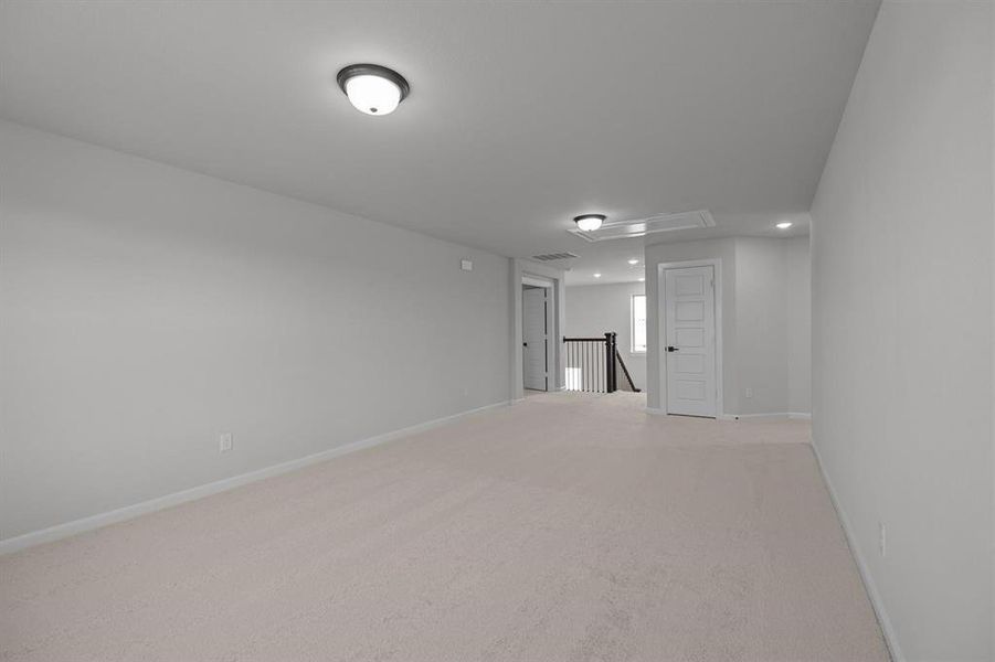 Spacious, unfurnished interior of a new home in Sandbrock Ranch, Aubrey (Image 30). Spacious, unfurnished interior of a new home in Sandbrock Ranch, Aubrey (Image 30).