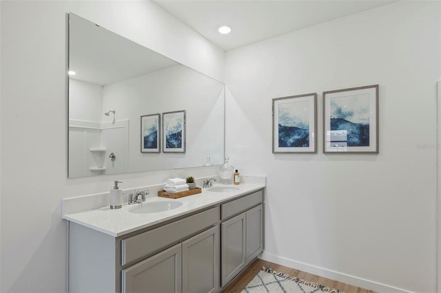 Furnished interior view inside a new home in Concorde, Sanford (Image 3).