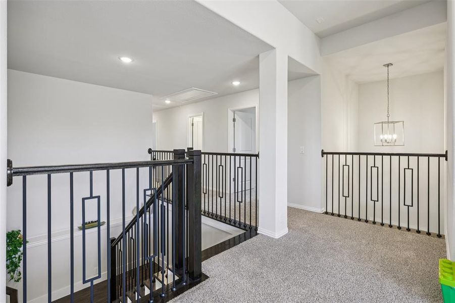 Spacious, unfurnished interior of a new home in Mockingbird Heights, Midlothian (Image 22).