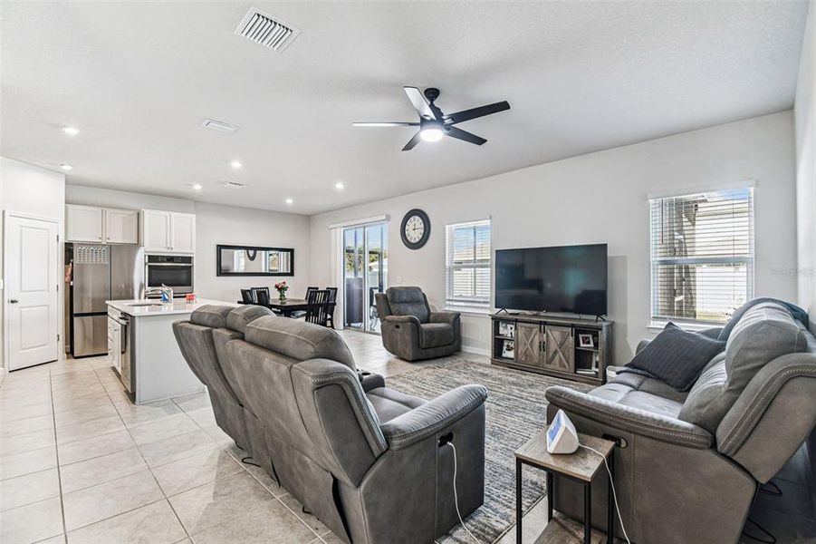 Furnished interior view inside a new home in Conner Crossing, Spring Hill (Image 7). Furnished interior view inside a new home in Conner Crossing, Spring Hill (Image 7).