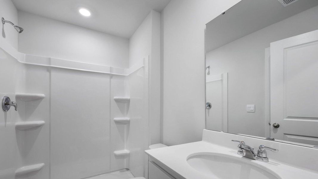 Furnished interior view inside a new home in The Timbers, Harleyville (Image 6). Furnished interior view inside a new home in The Timbers, Harleyville (Image 6).