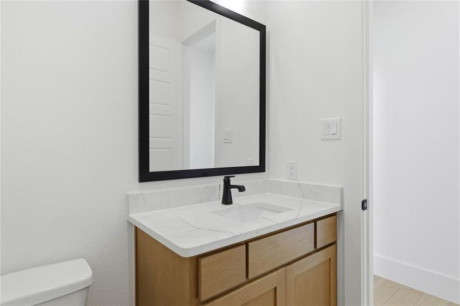 Furnished interior view inside a new home in The Grove, North Richland Hills (Image 28).