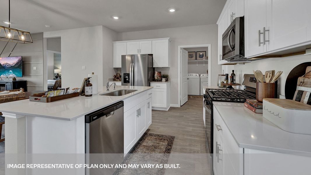 Furnished interior view inside a new home in Whisper South, San Marcos (Image 9). Furnished interior view inside a new home in Whisper South, San Marcos (Image 9).