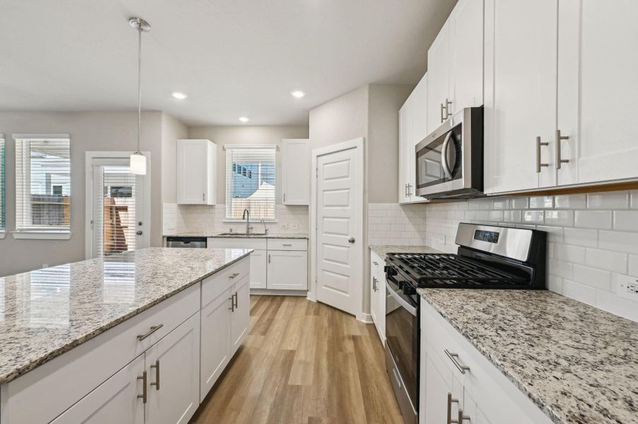 Photo is not of the actual home, but is an inspirational photo of builder’s model home and may depict options, furnishings, and/or decorator features that are not included