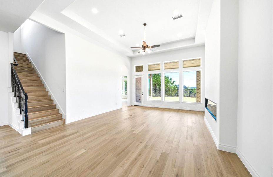Spacious, unfurnished interior of a new home in , Cypress (Image 39).
