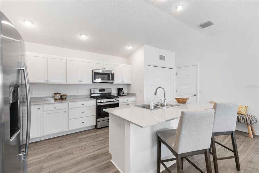 Furnished interior view inside a new home in , The Villages (Image 14). Furnished interior view inside a new home in , The Villages (Image 14).