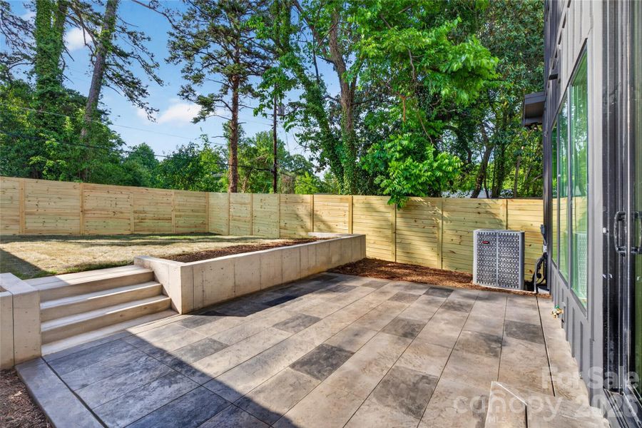 Exterior details and patio area of a home in , Charlotte (Image 27).