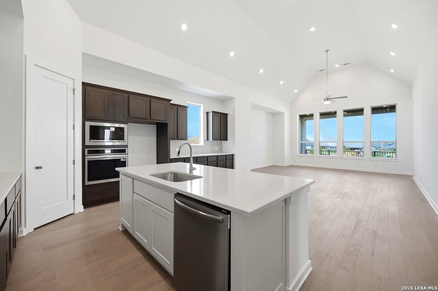 Furnished interior view inside a new home in Mayfair, New Braunfels (Image 9).