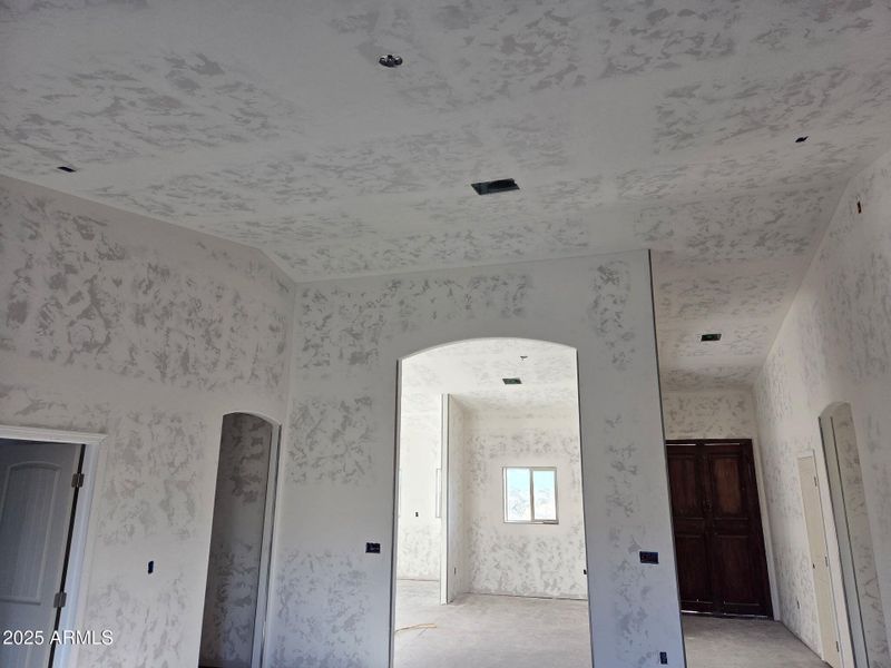 entry looking into dining entry looking into dining