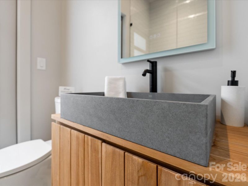 Close-up of interior finishes inside a home in , Mooresville (Image 23).