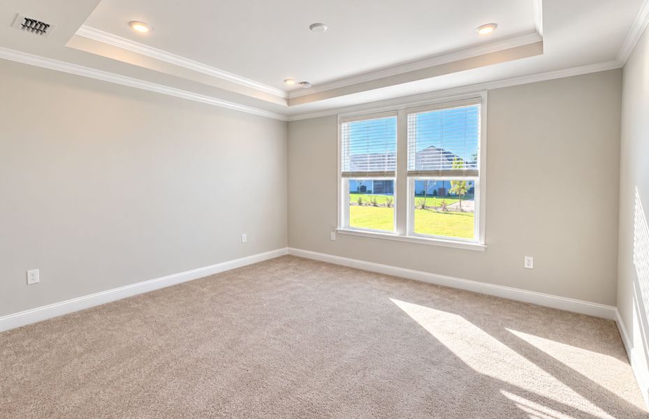 Spacious, unfurnished interior of a new home in Del Webb Wilmington at Mallory Creek, Leland (Image 22).