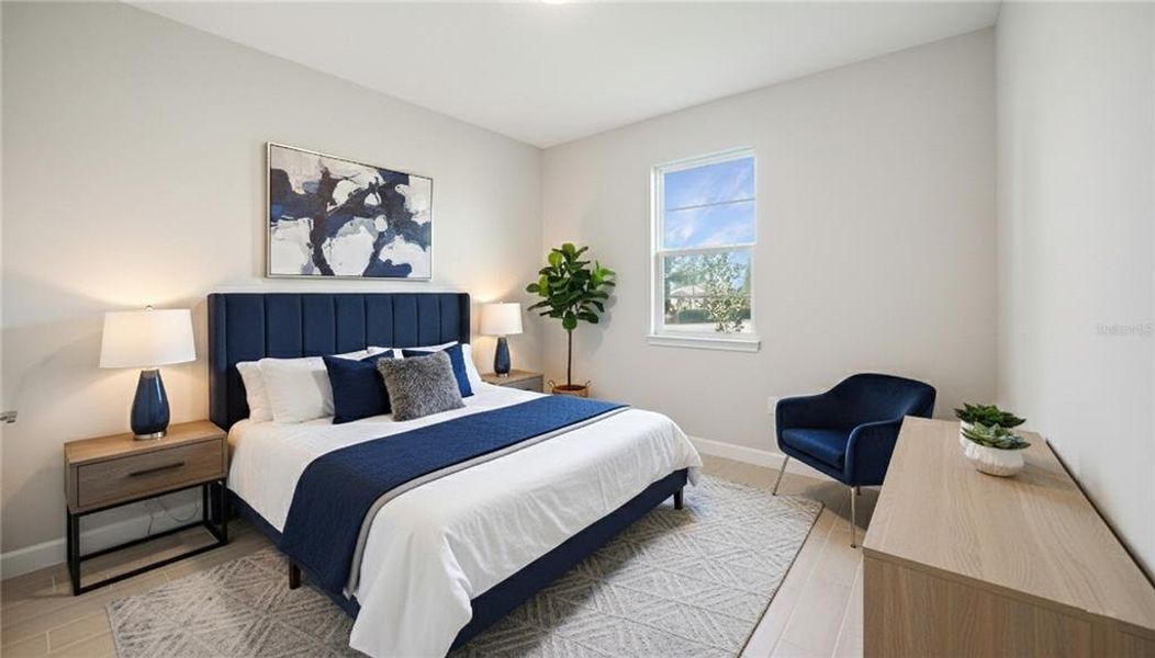 Furnished interior view inside a new home in , Palm Coast (Image 14).