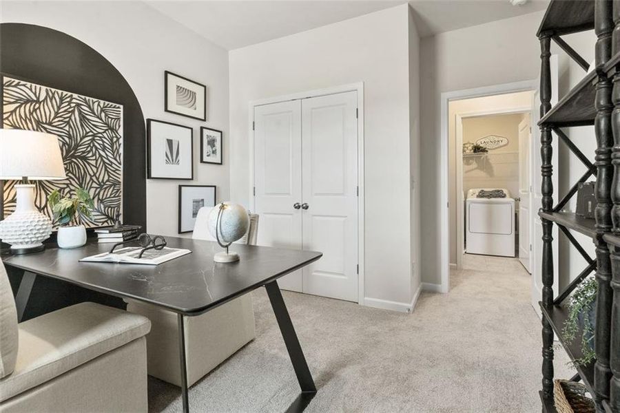 Furnished interior view inside a new home in Henson Square, Lawrenceville (Image 18).