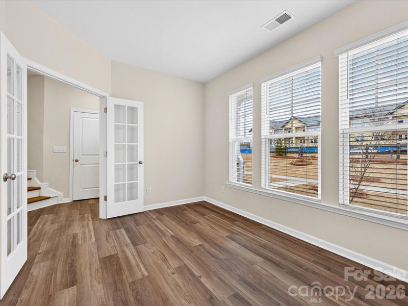 Spacious, unfurnished interior of a new home in North Creek Village, Huntersville (Image 26).