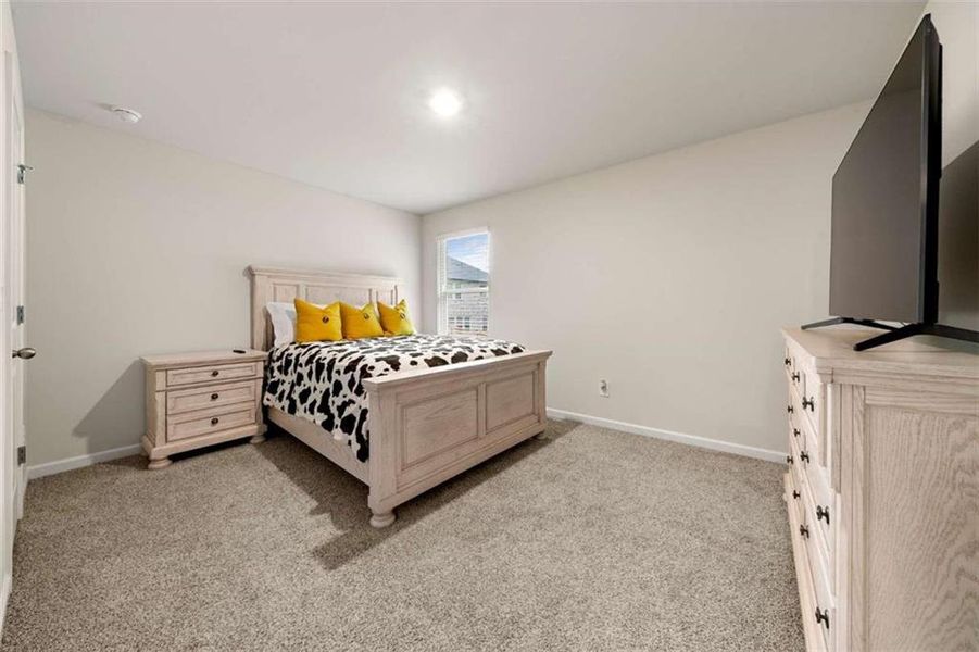Furnished interior view inside a new home in Creekside at Oxford Park, Fairburn (Image 22).
