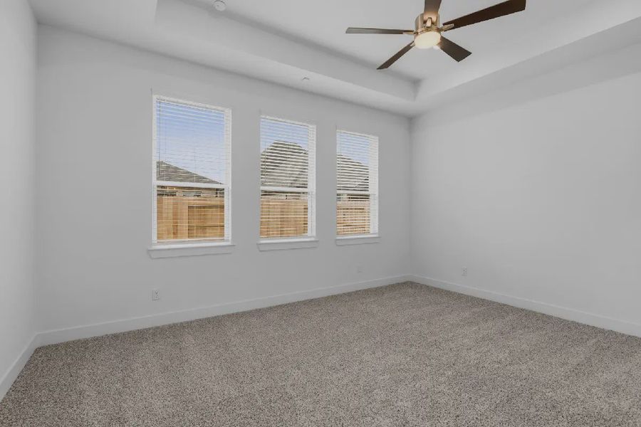Spacious, unfurnished interior of a new home in Attwater 65's, Waller (Image 36).