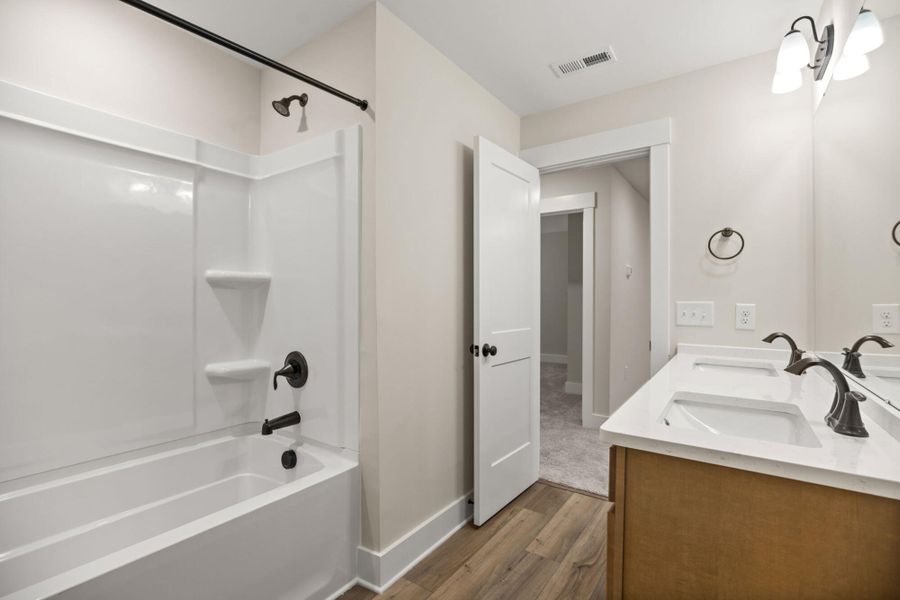 Furnished interior view inside a new home in Harbor Crossing, Greensboro (Image 12).