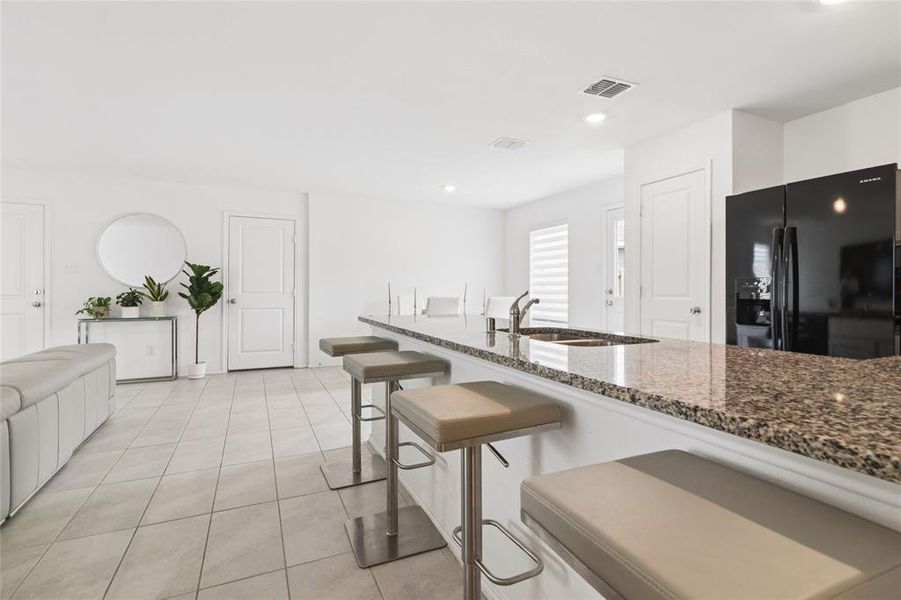 Furnished interior view inside a new home in Tillage Farms, Princeton (Image 6).