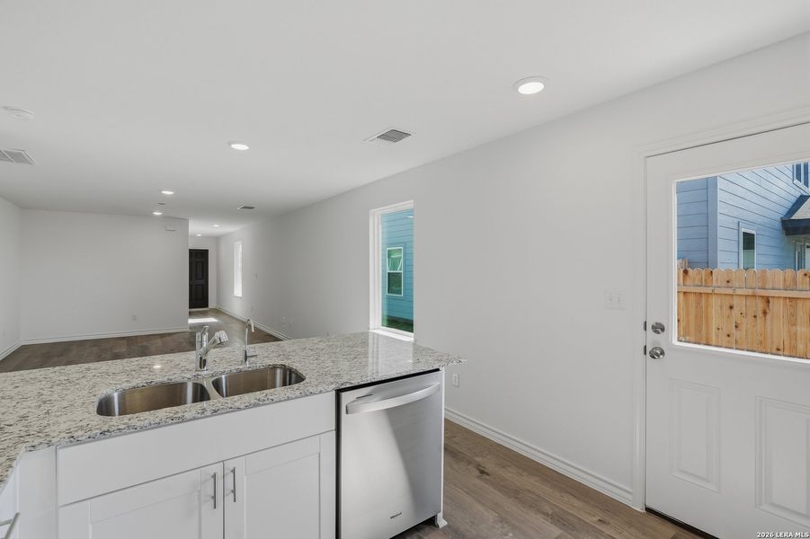 Furnished interior view inside a new home in Vista Real, Converse (Image 19).