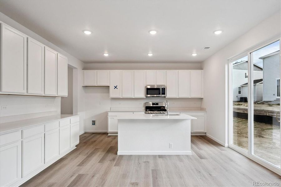 Furnished interior view inside a new home in Fossil Creek, Windsor (Image 6).