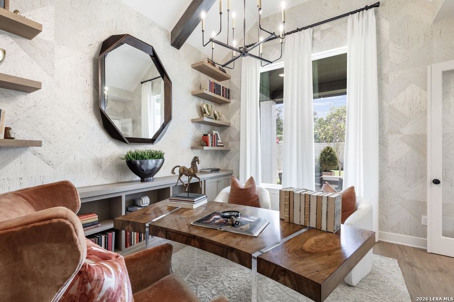 Furnished interior view inside a new home in Esperanza, Boerne (Image 34).