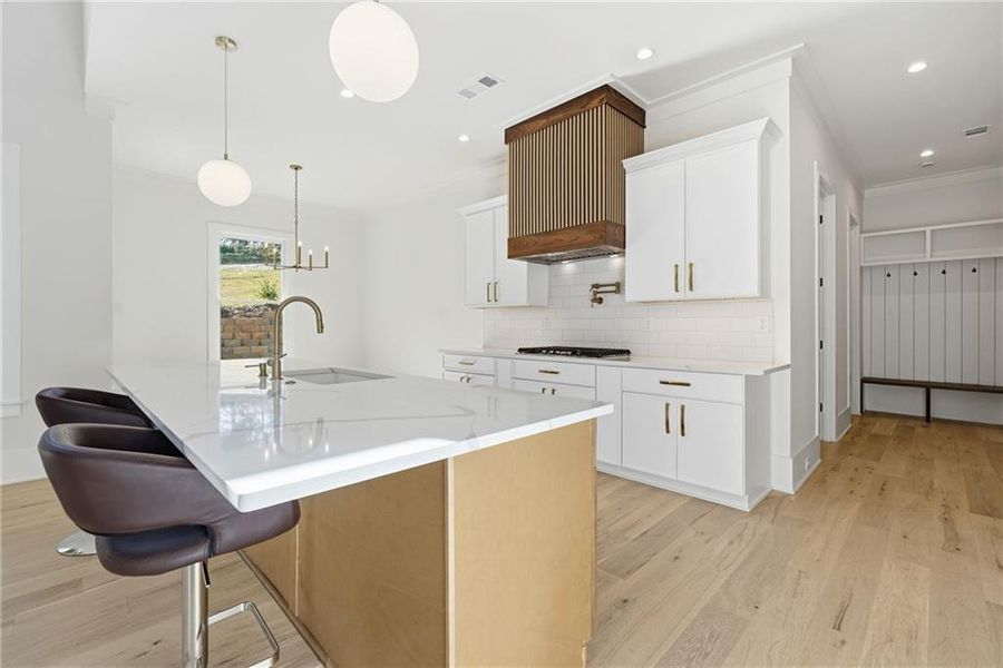 Furnished interior view inside a new home in , Monroe (Image 14).