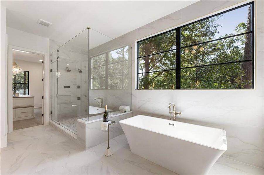 Furnished interior view inside a new home in , Atlanta (Image 53). Furnished interior view inside a new home in , Atlanta (Image 53).