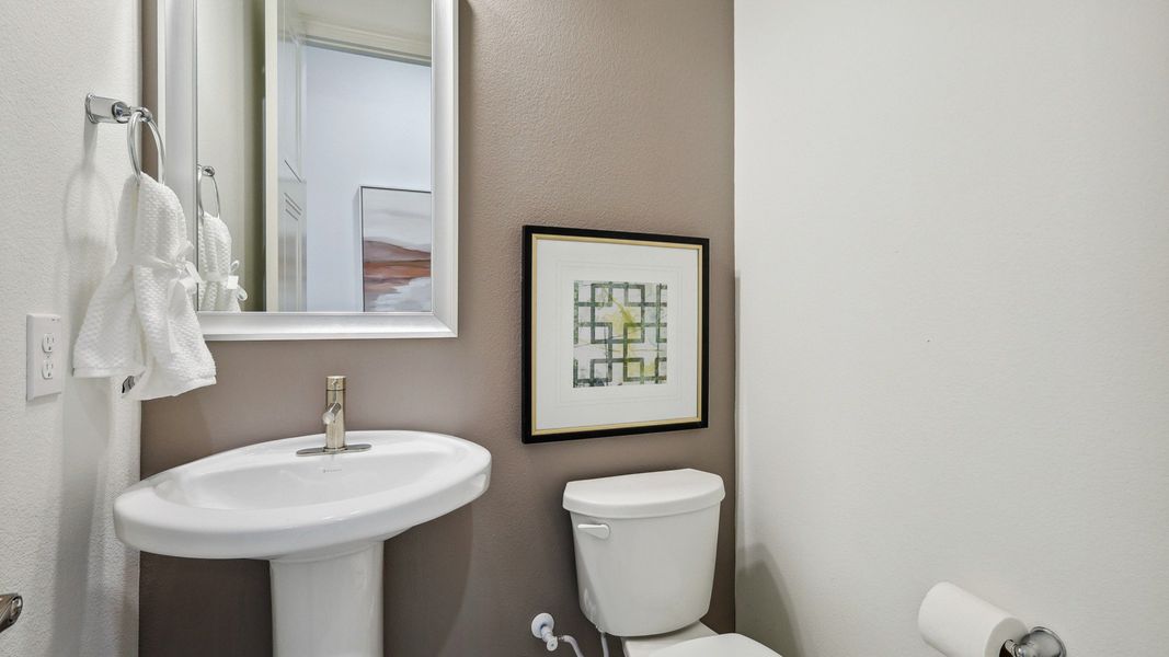 Furnished interior view inside a new home in Solterra Texas, Mesquite (Image 16).