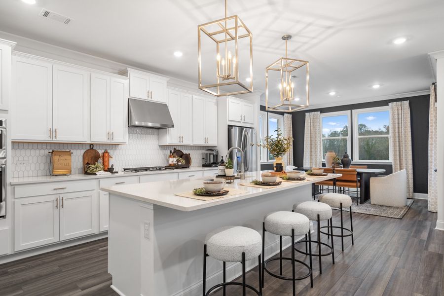 Representative furnished interior of a home built from the Sumner by Taylor Morrison in Auburn Glen, Dacula (Image 9).