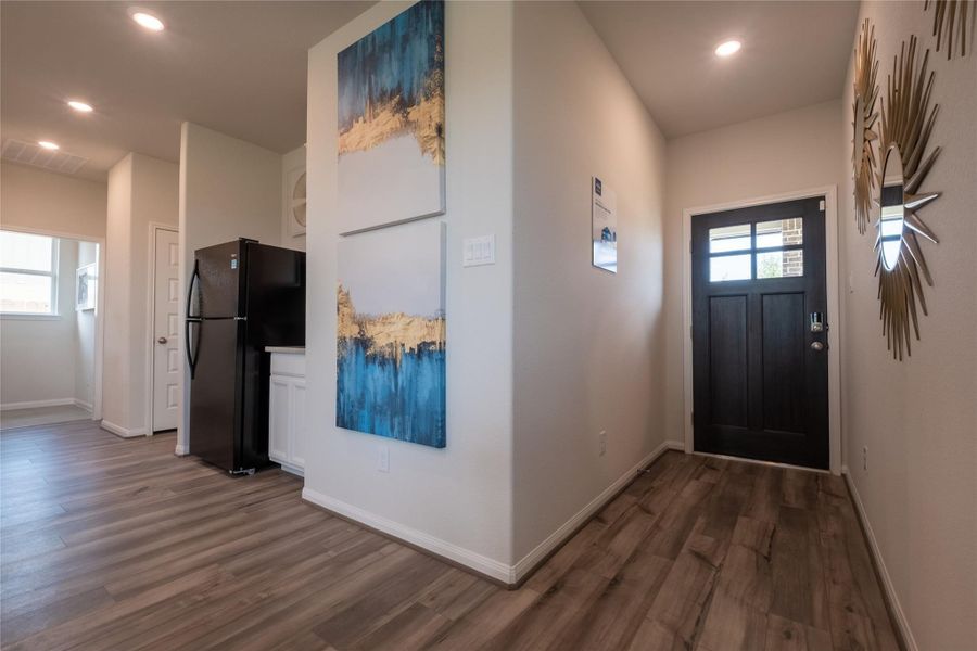 Photo is not of the actual home, but is an inspirational photo of builder’s model home and may depict options, furnishings, and/or decorator features that are not included