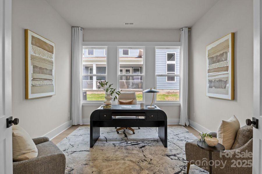 Furnished interior view inside a new home in Lakeside Pointe, Sherrills Ford (Image 4).