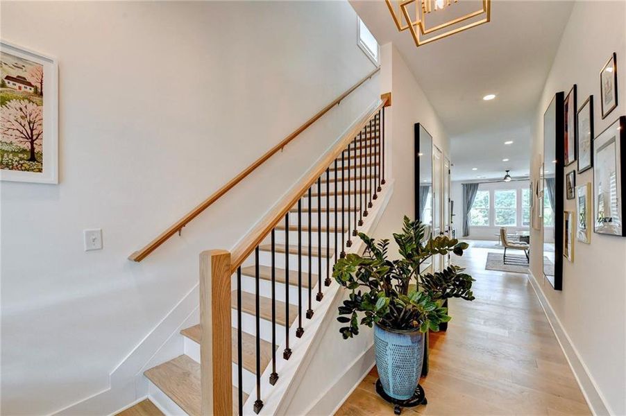 Furnished interior view inside a new home in , Cumming (Image 7).