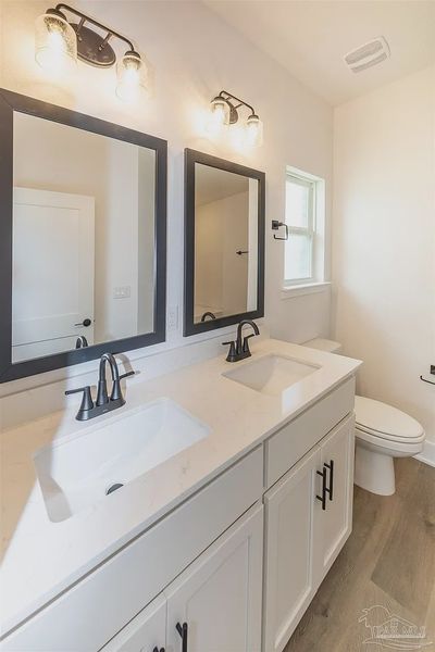 Furnished interior view inside a new home in Parkland Place, Pace (Image 10).