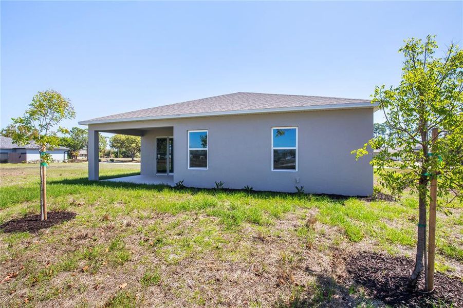 Exterior details and patio area of a home in Burnt Store Village, Punta Gorda (Image 16).