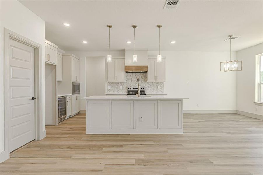 Furnished interior view inside a new home in , Granbury (Image 6).