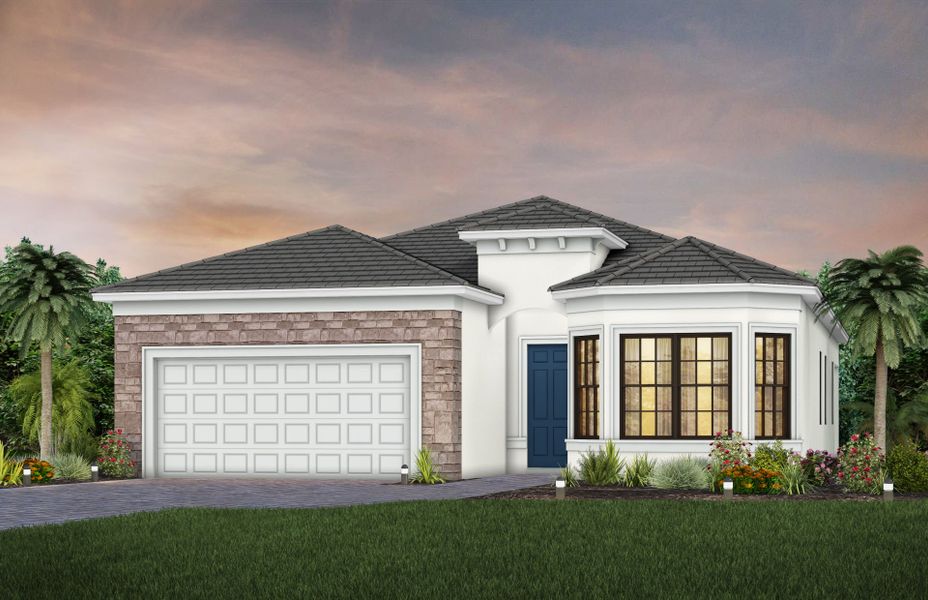 Exterior FM3 with stone Exterior FM3 with stone