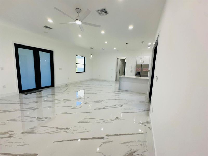 Furnished interior view inside a new home in , Lehigh Acres (Image 8).