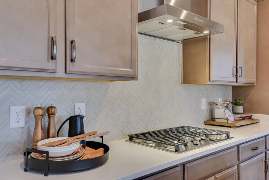 Close-up of interior finishes inside a home in The Beacon at Old Peachtree Single Family Homes, Lawrenceville (Image 373).