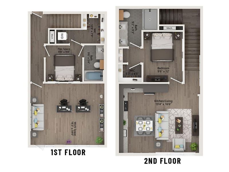 View of home floor plan